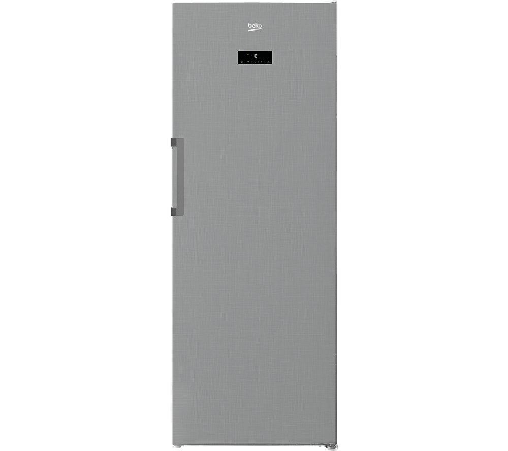 BEKO FFEP5791PS Tall Freezer – Stainless Steel, Stainless Steel