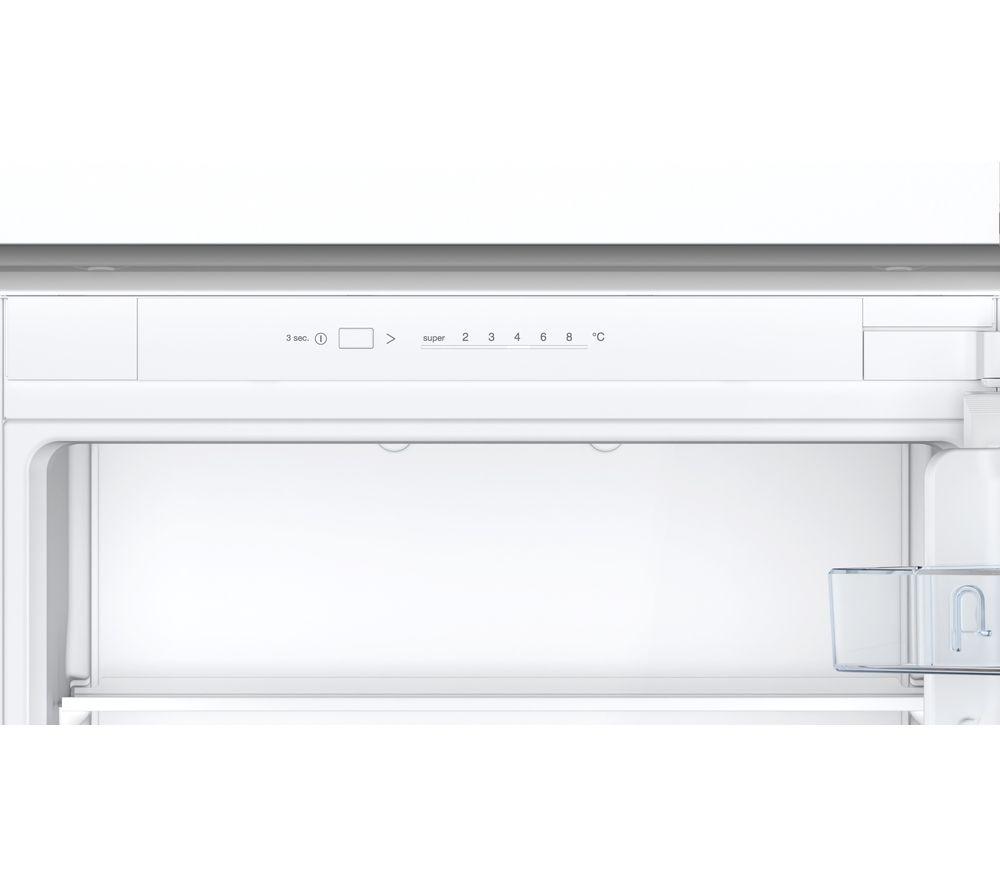 BOSCH Series 2 KIV87NSE0G Integrated 70/30 Fridge Freezer - Sliding Hinge image number 2 of 12