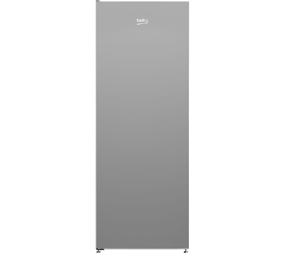 BEKO FFG4545S Tall Freezer - Silver, Silver/Grey