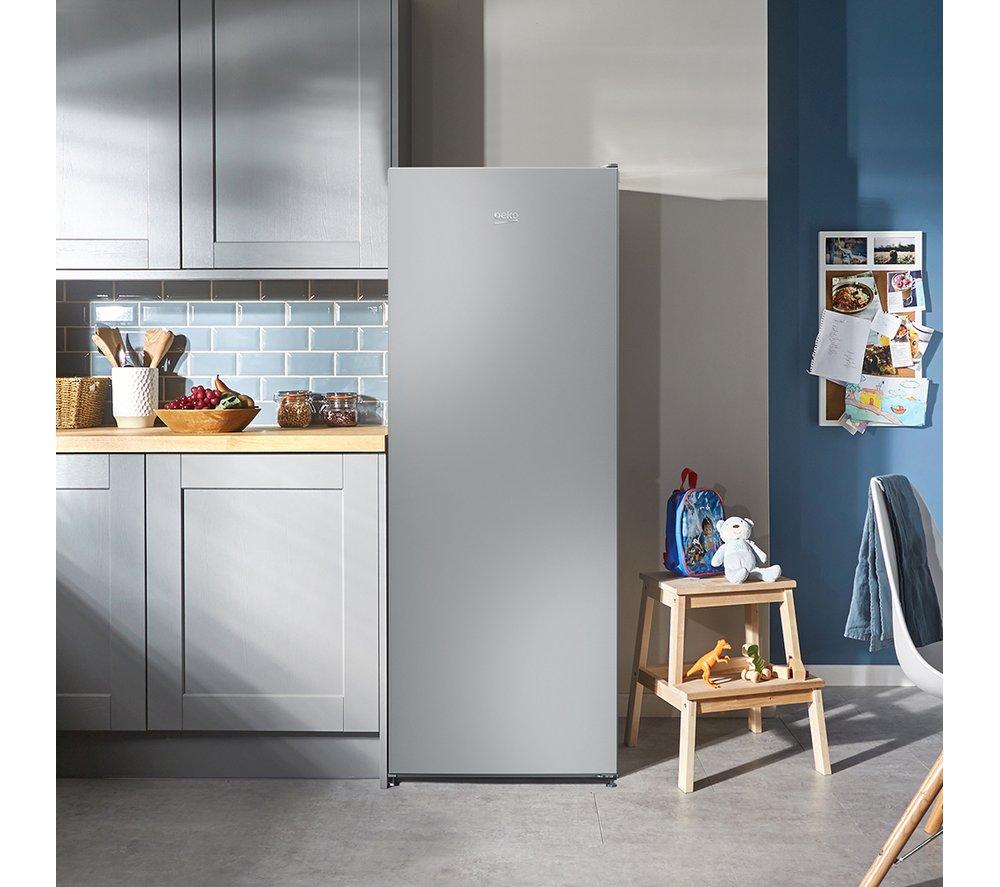 BEKO LSG4545S Tall Fridge - Matte Silver image number 6 of 8