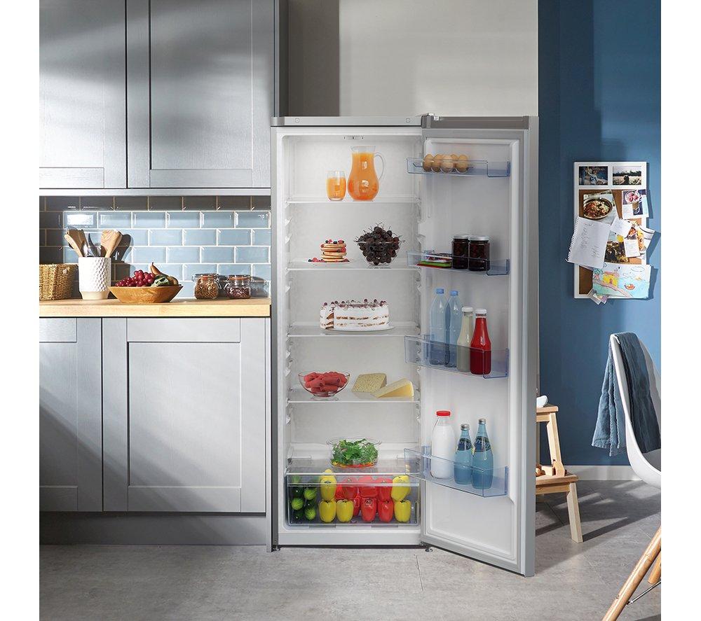 BEKO LSG4545S Tall Fridge - Matte Silver image number 7 of 8