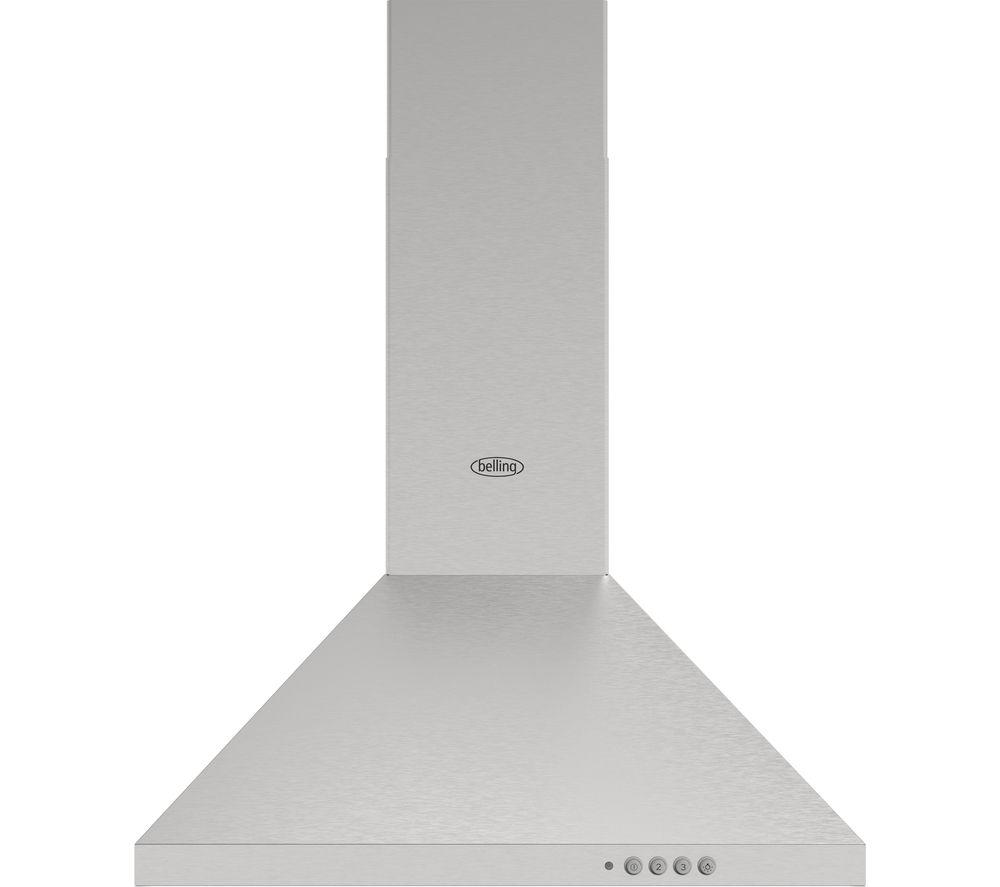 BELLING 603PYR Chimney Cooker Hood - Stainless Steel image number 2 of 4