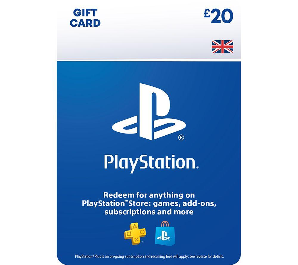 PLAYSTATION Gift Card - £20