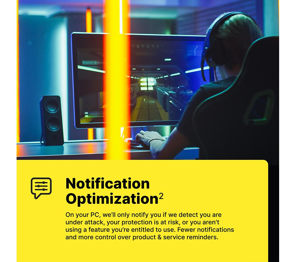 NORTON 360 for Gamers - 1 year for 3 devices, Download image number 5 of 8