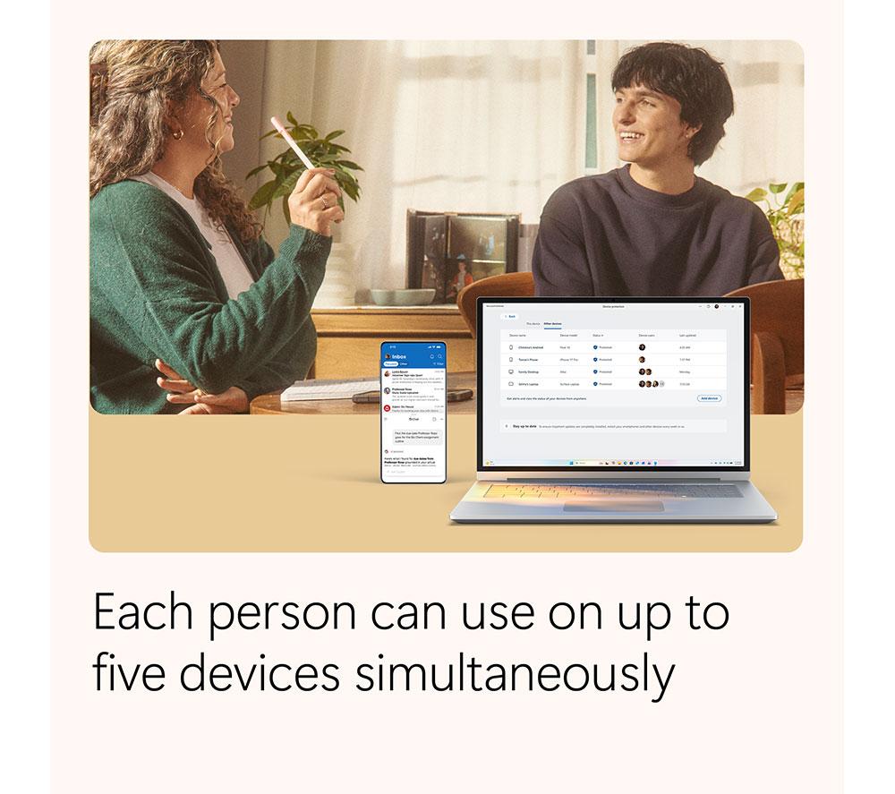 MICROSOFT 365 Family - 1 year (automatic renewal) for 6 users, Download image number 2 of 5