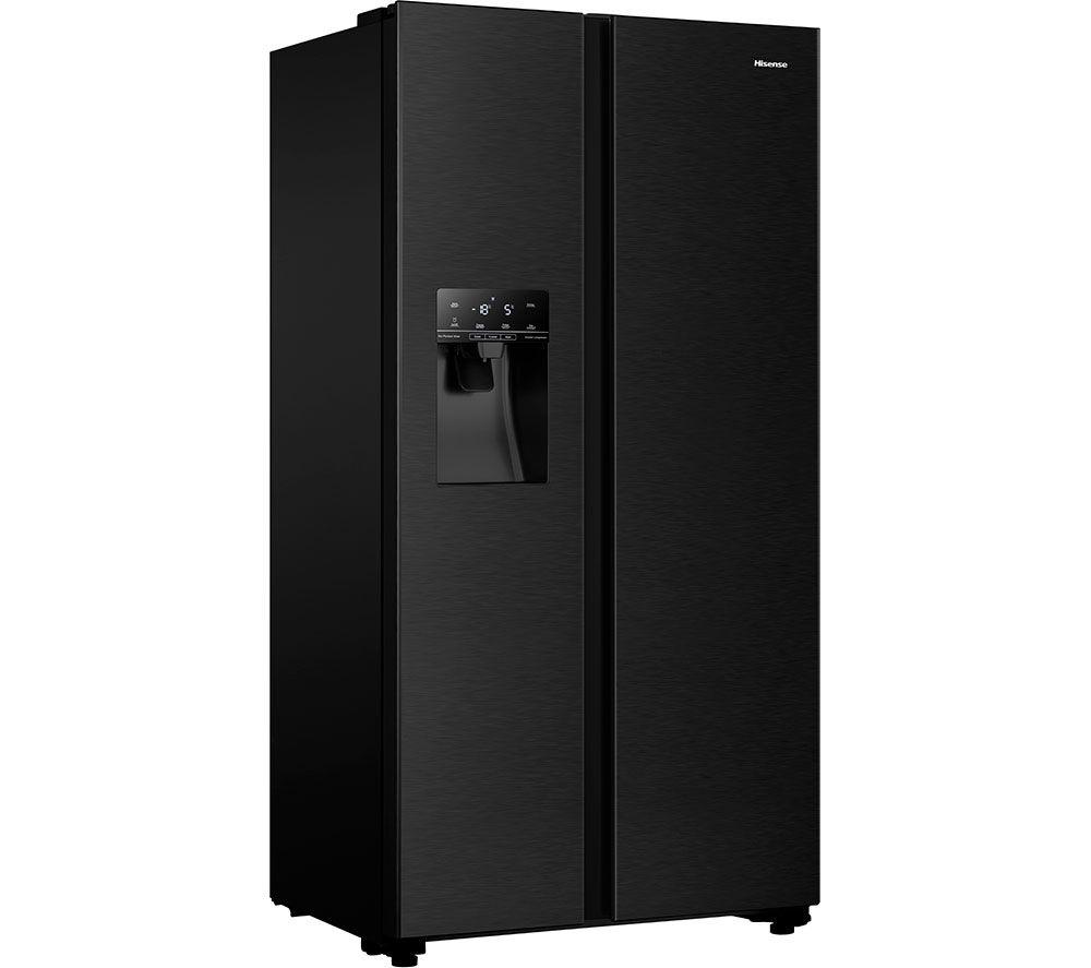 HISENSE RS694N4TFE American-Style Fridge Freezer - Black Stainless Steel image number 12 of 17