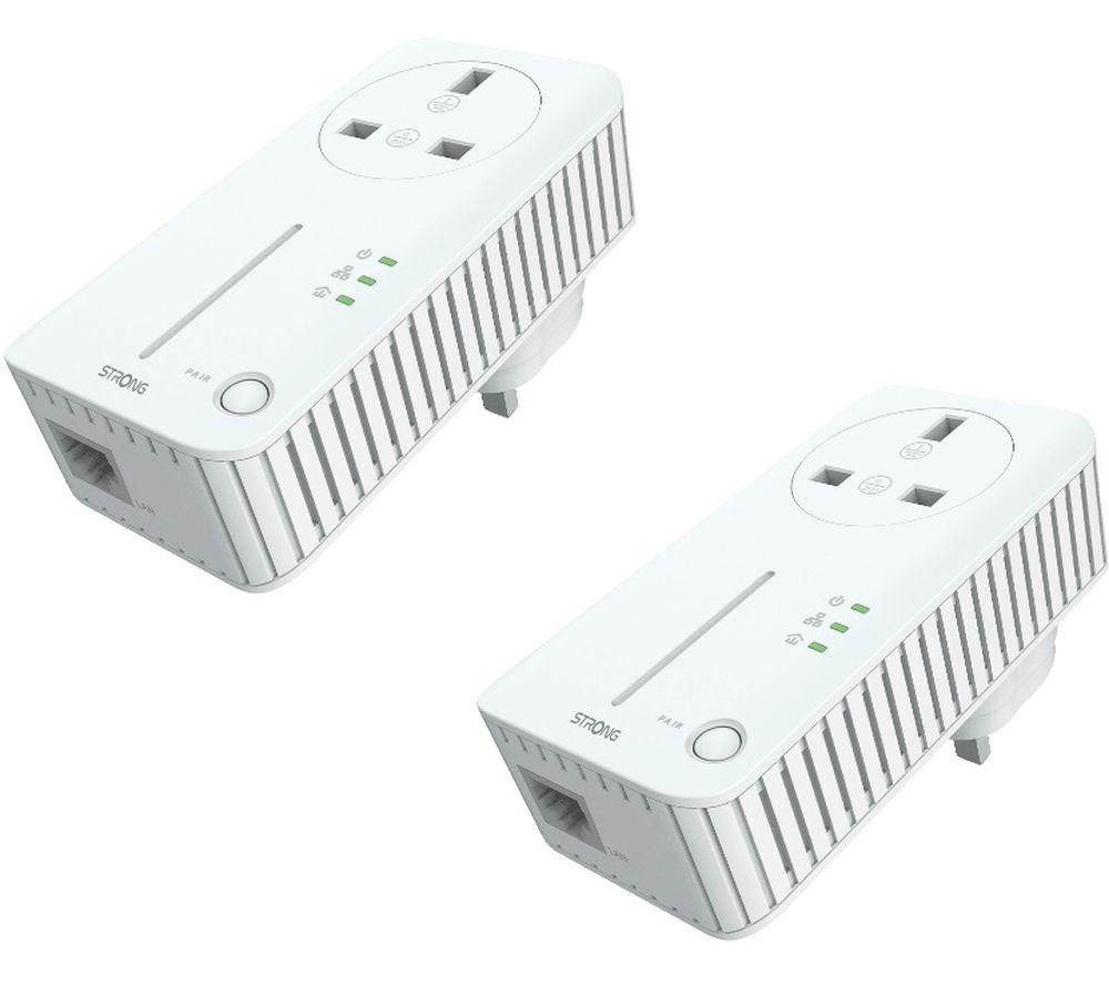 Buy STRONG POWERL600DUOUK Powerline Adapter Kit Twin Pack Currys