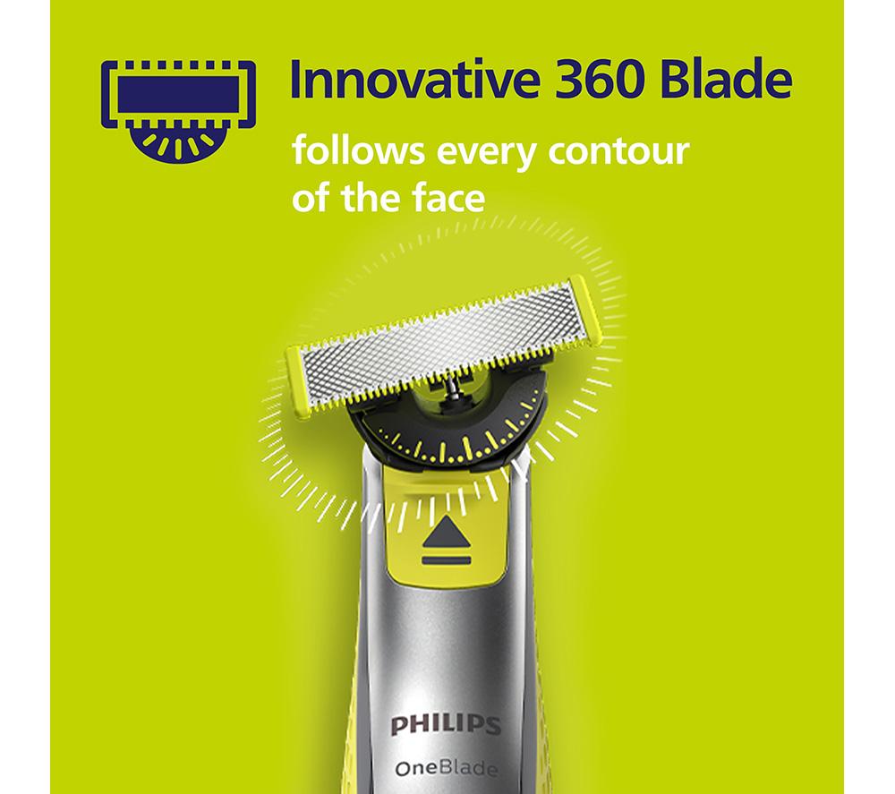 PHILIPS OneBlade QP410/50 Replacement Blades for Face - Pack of 1 image number 6 of 6