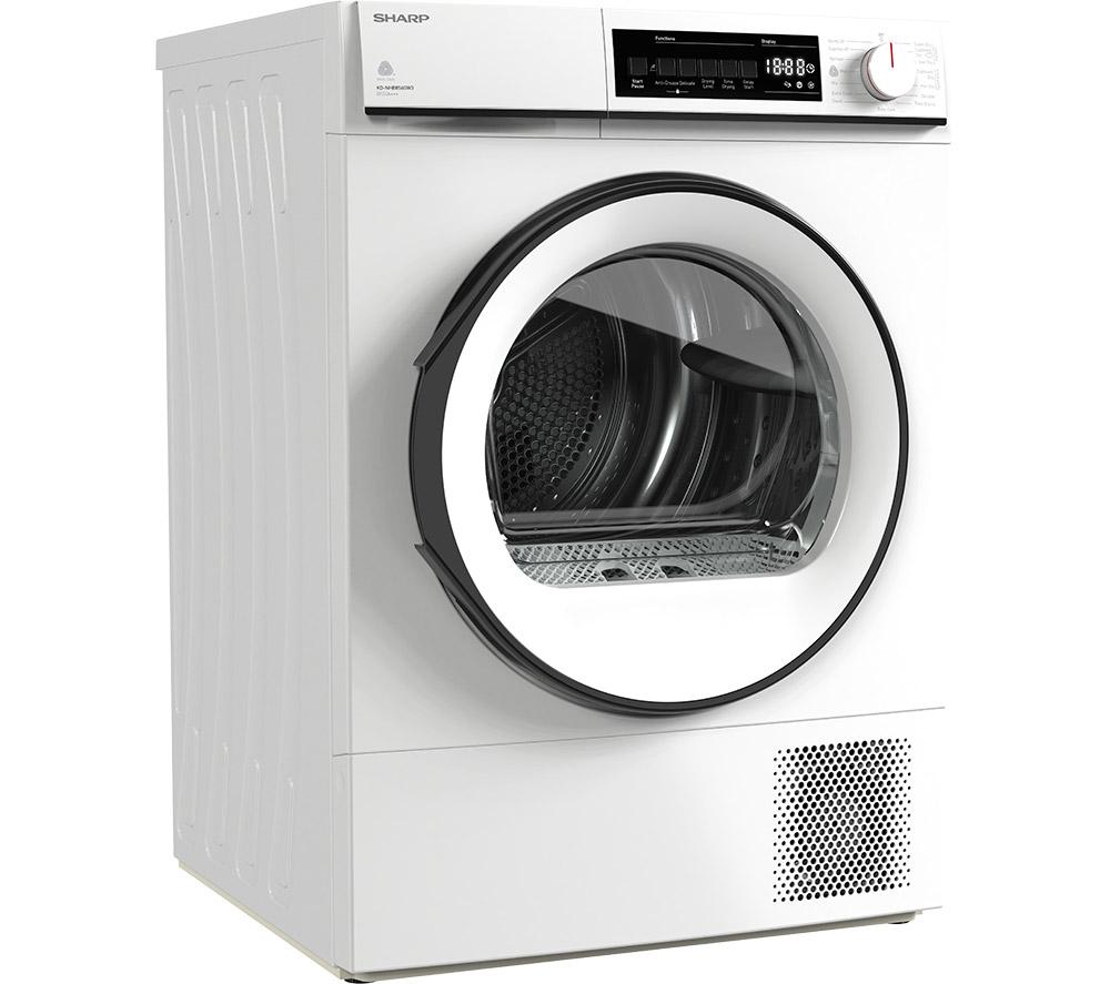 Buy SHARP KD-NHB8S6GW3-EN 8 kg Heat Pump Tumble Dryer