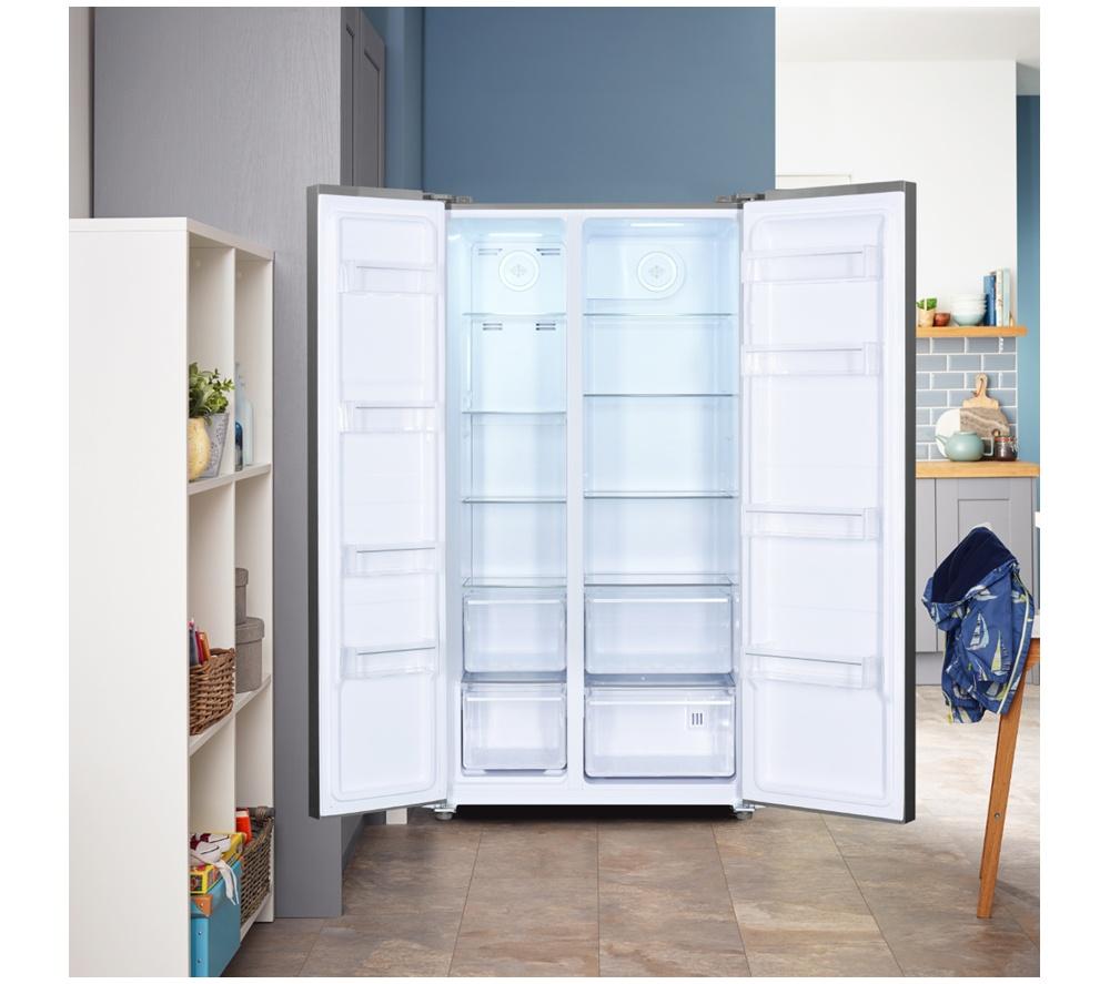 BEKO Pro Frost Free ASL1532PX American-Style Fridge Freezer - Brushed Steel image number 9 of 11