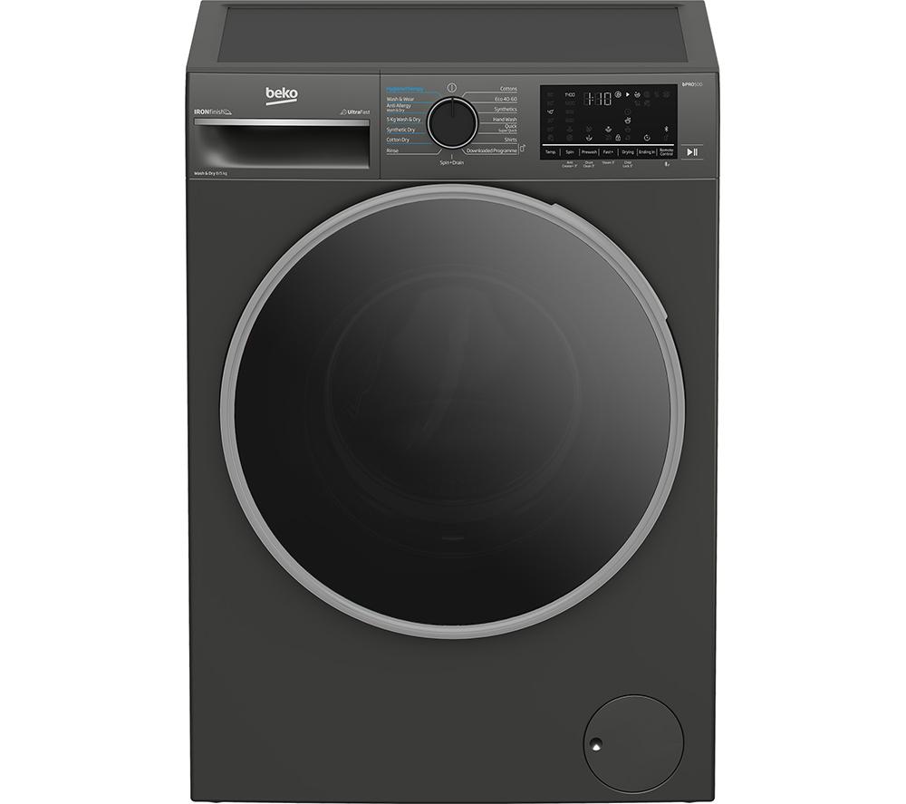 Beko B5D58544UG 8Kg / 5Kg Washer Dryer with 1400 rpm – Graphite – D Rated [Wash&Dry], A Rated [Wash Only]