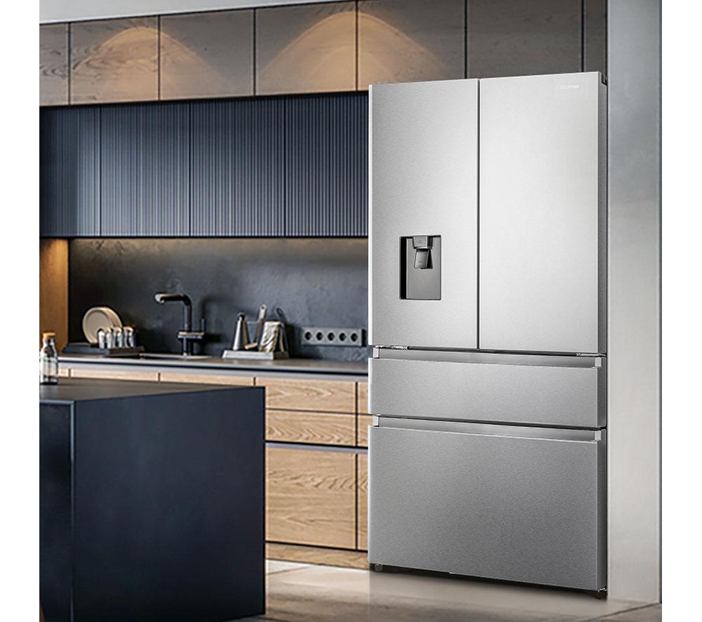 HISENSE PureFlat RF749N4SWSE Smart Fridge Freezer - Stainless Steel image number 9 of 19