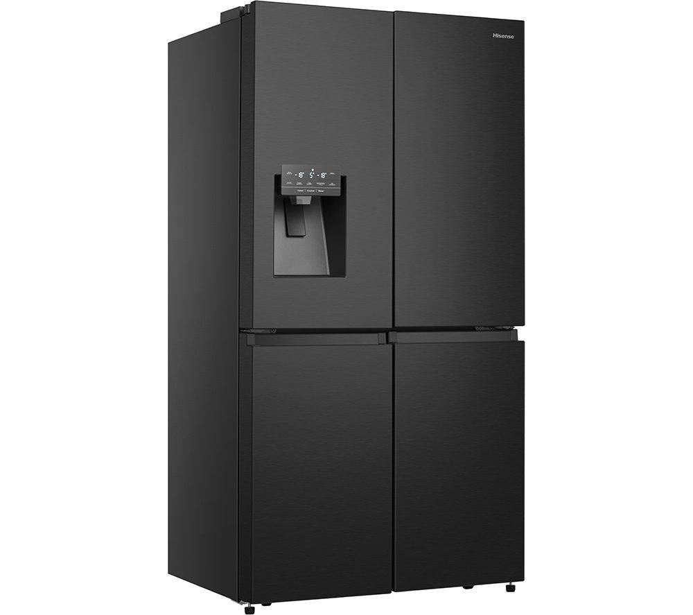 HISENSE PureFlat RQ760N4SBFE American-Style Smart Fridge Freezer - Black Stainless Steel image number 3 of 13