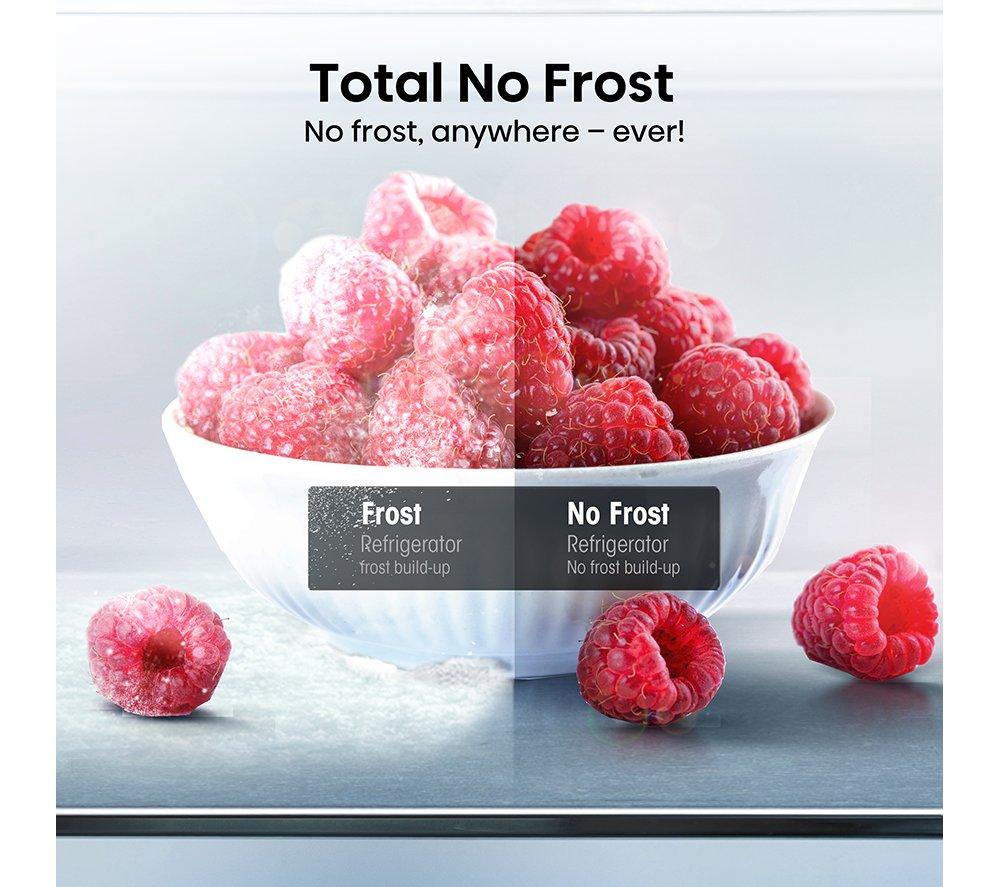 HISENSE PureFlat RQ760N4SBFE American-Style Smart Fridge Freezer - Black Stainless Steel image number 5 of 13