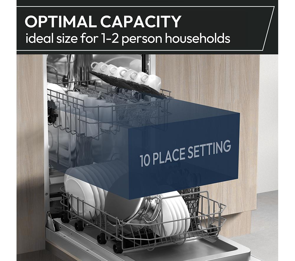 HOOVER HDIH 2T1047-80 Slimline Fully Integrated Dishwasher image number 6 of 10