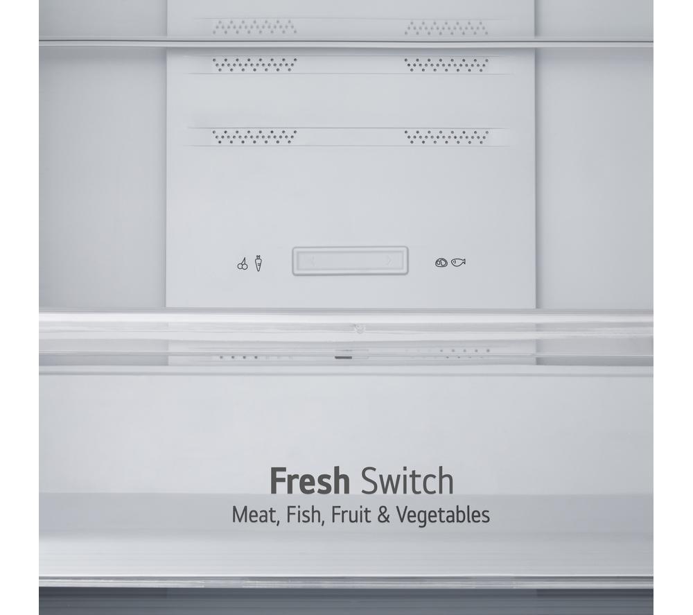 LG GBM22HSADH Freestanding 70/30 Fridge Freezer, Silver