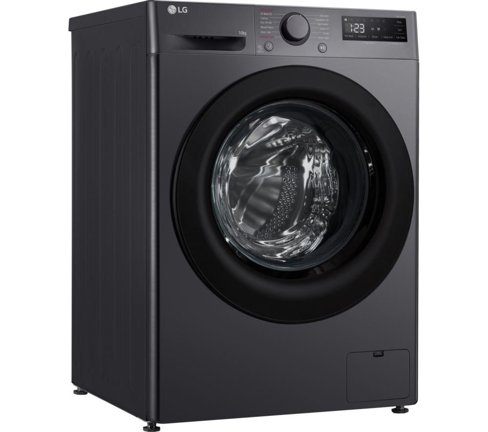 LG TurboWash 360 with AI F4C510GBTN1 10 kg 1400 Spin Washing Machine - Slate Grey image number 10 of 15