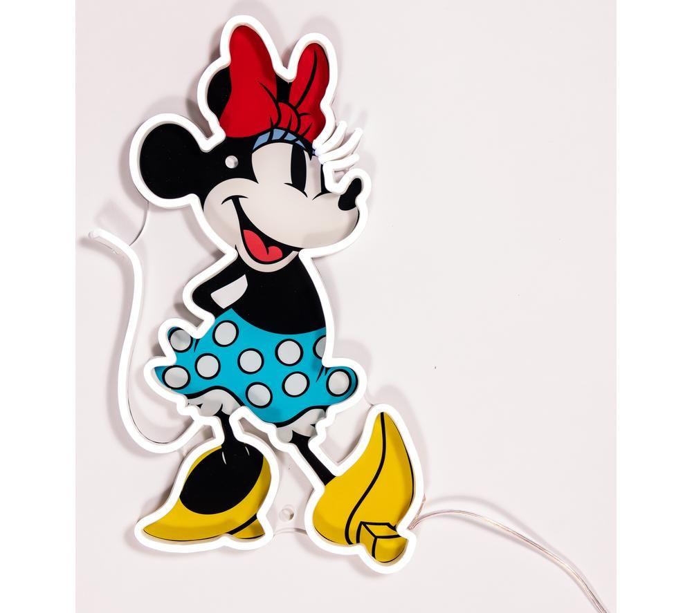 YELLOWPOP Disney Minnie Mouse LED Wall Lamp - Clear & White