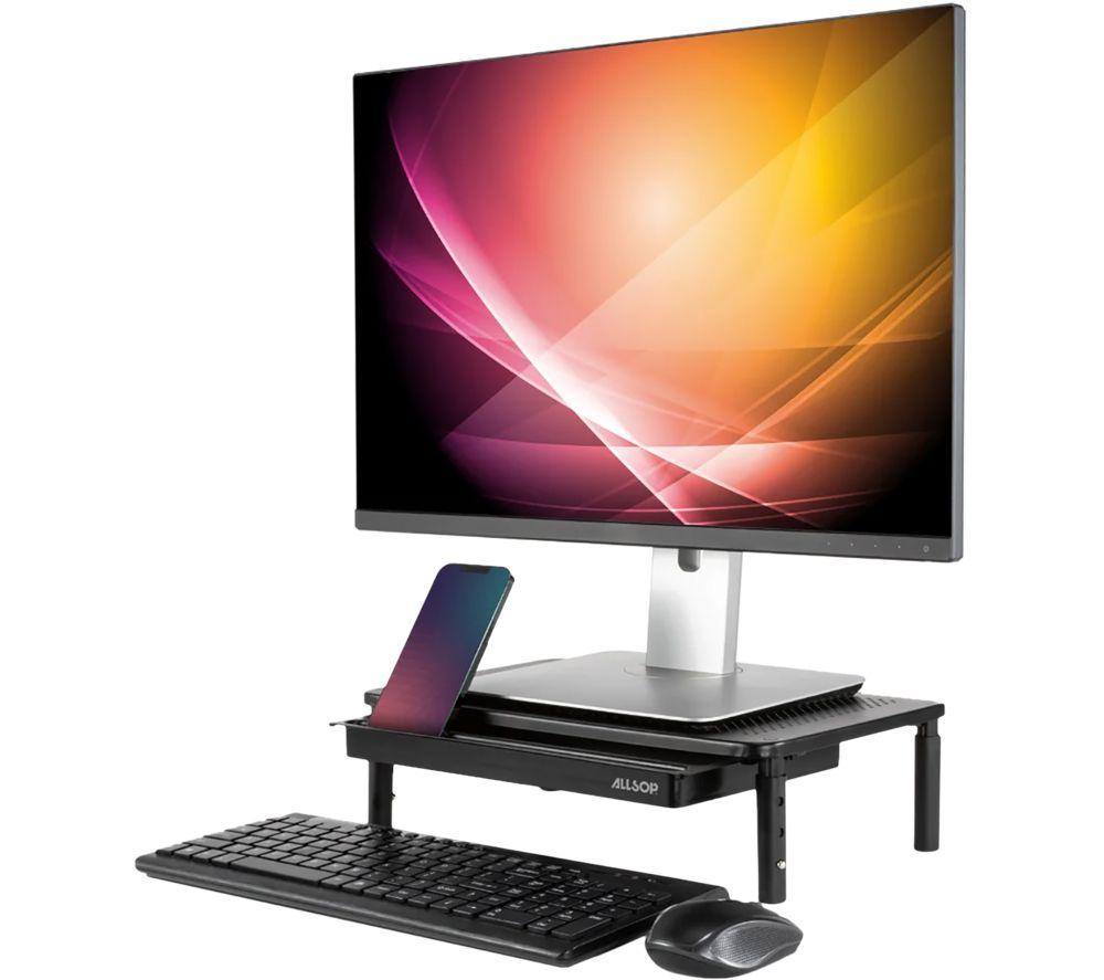 INSTANT POT Metal Art 32545 Monitor Stand - Black image number 2 of 4