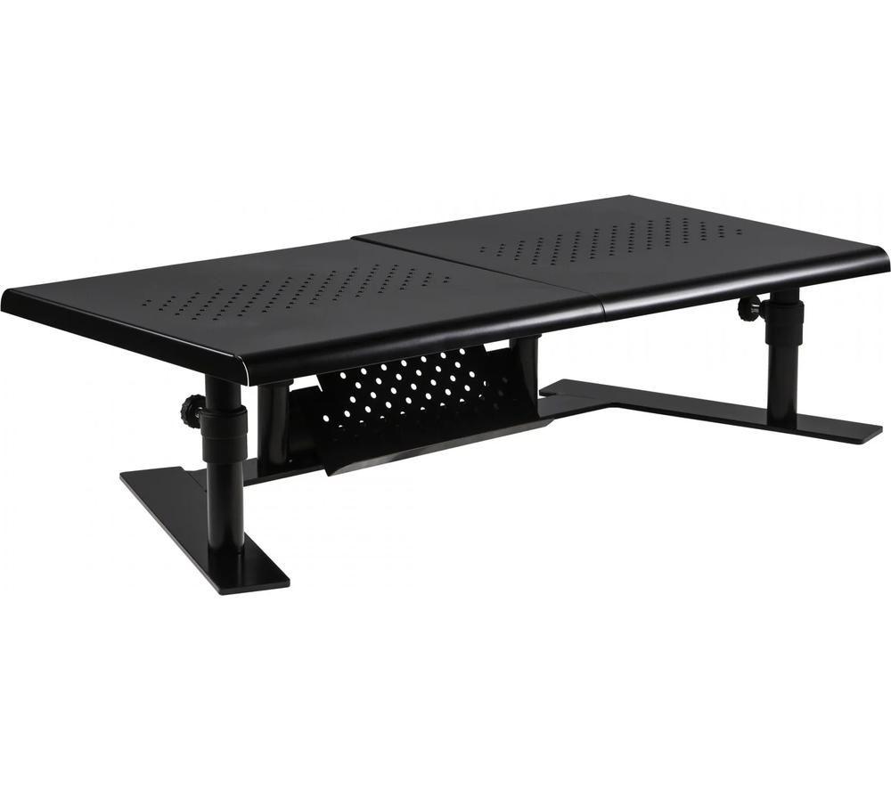INSTANT POT Metal Art ErgoTwin 31883 Monitor Stand - Black image number 6 of 7