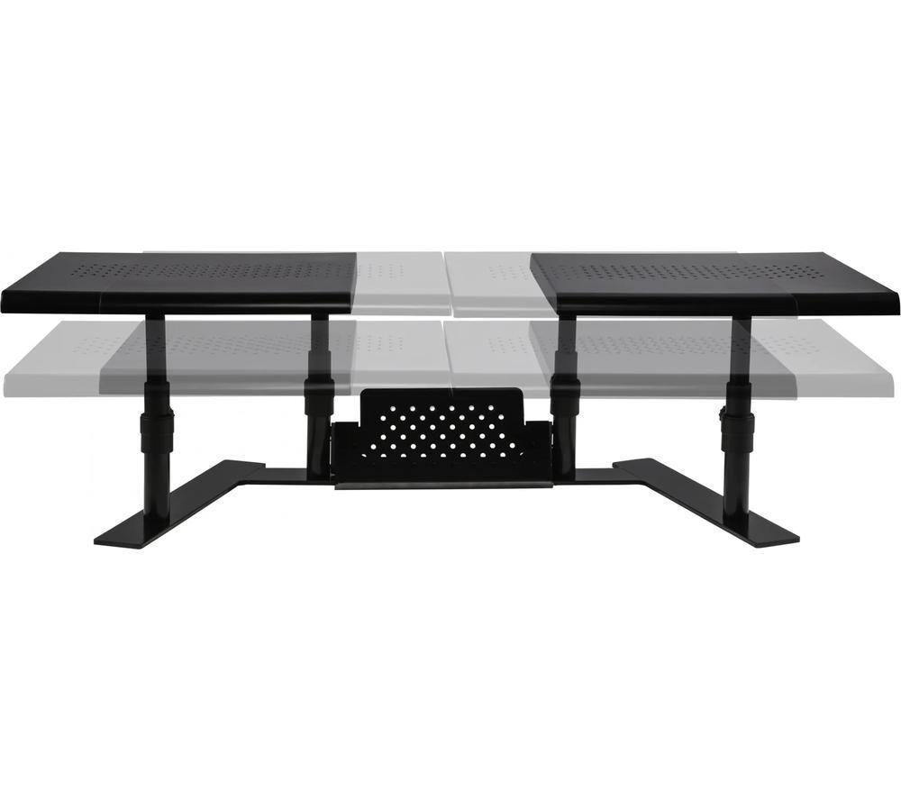 INSTANT POT Metal Art ErgoTwin 31883 Monitor Stand - Black image number 7 of 7