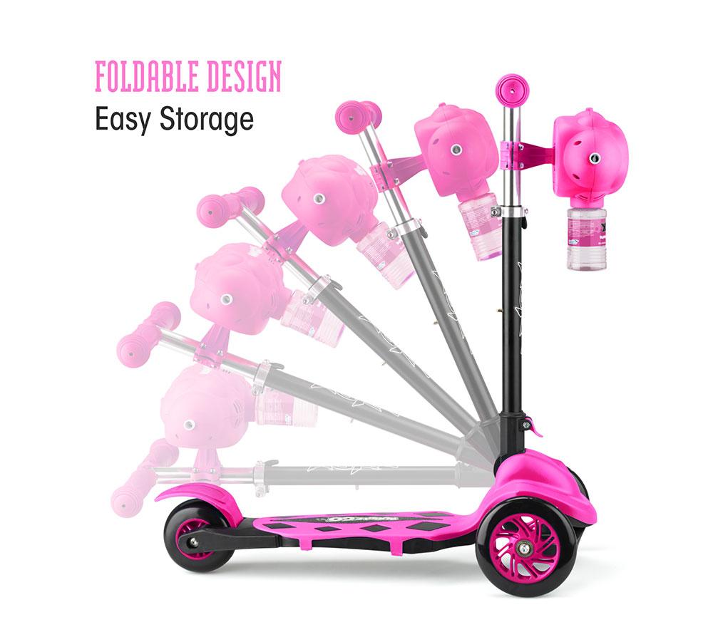 Buy XOOTZ Bubble Go Kids' Kick Scooter - Pink | Currys