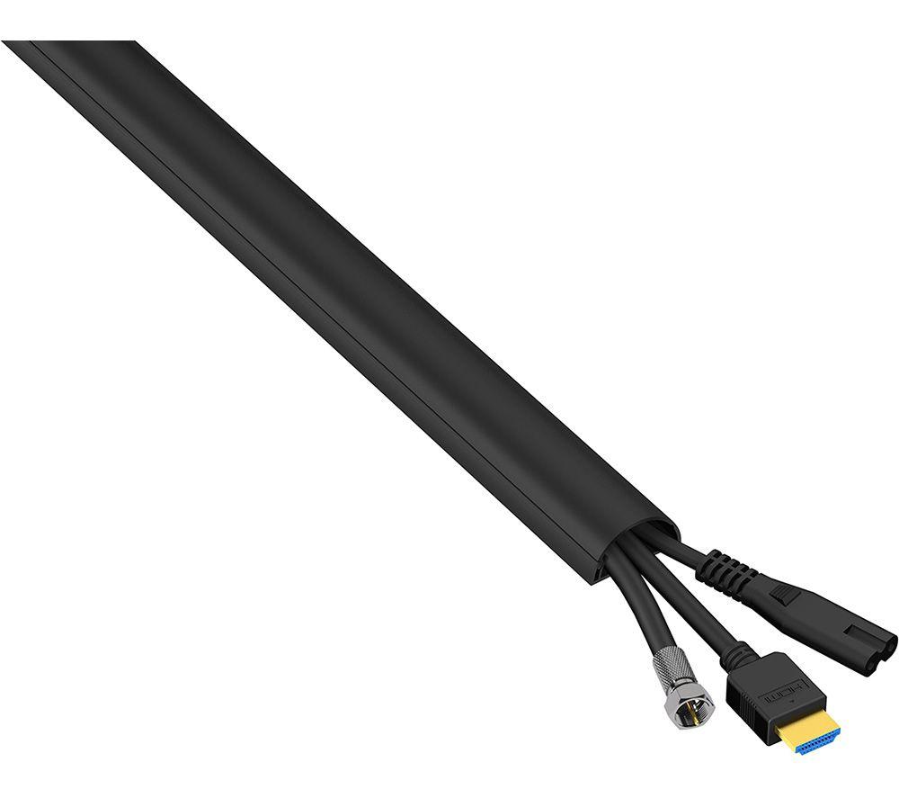 D-LINE Mini Cable Trunking 30 x 15 mm - 1m, Black