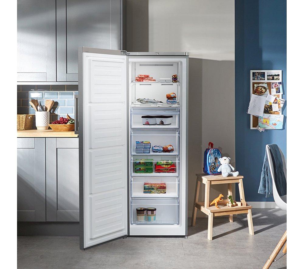 BEKO Pro FFP4671PS Tall Freezer - Stainless Steel image number 8 of 10