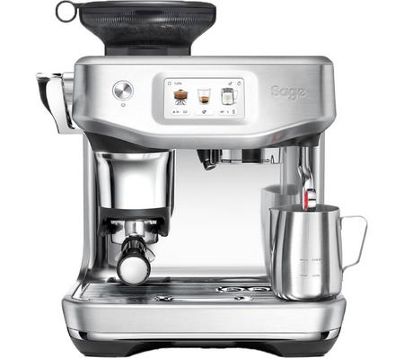 SAGE the Barista Touch Impress SES881 Bean to Cup Coffee Machine - Stainless Steel