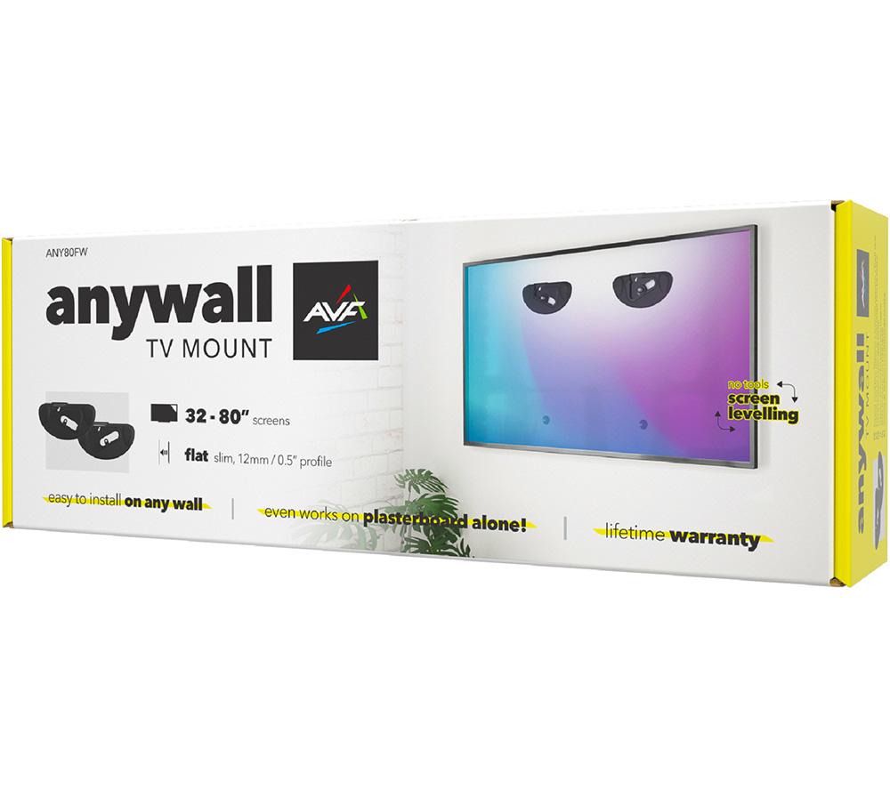 AVF Any Wall ANY80FW Low Profile Fixed 32-80" TV Bracket image number 8 of 8