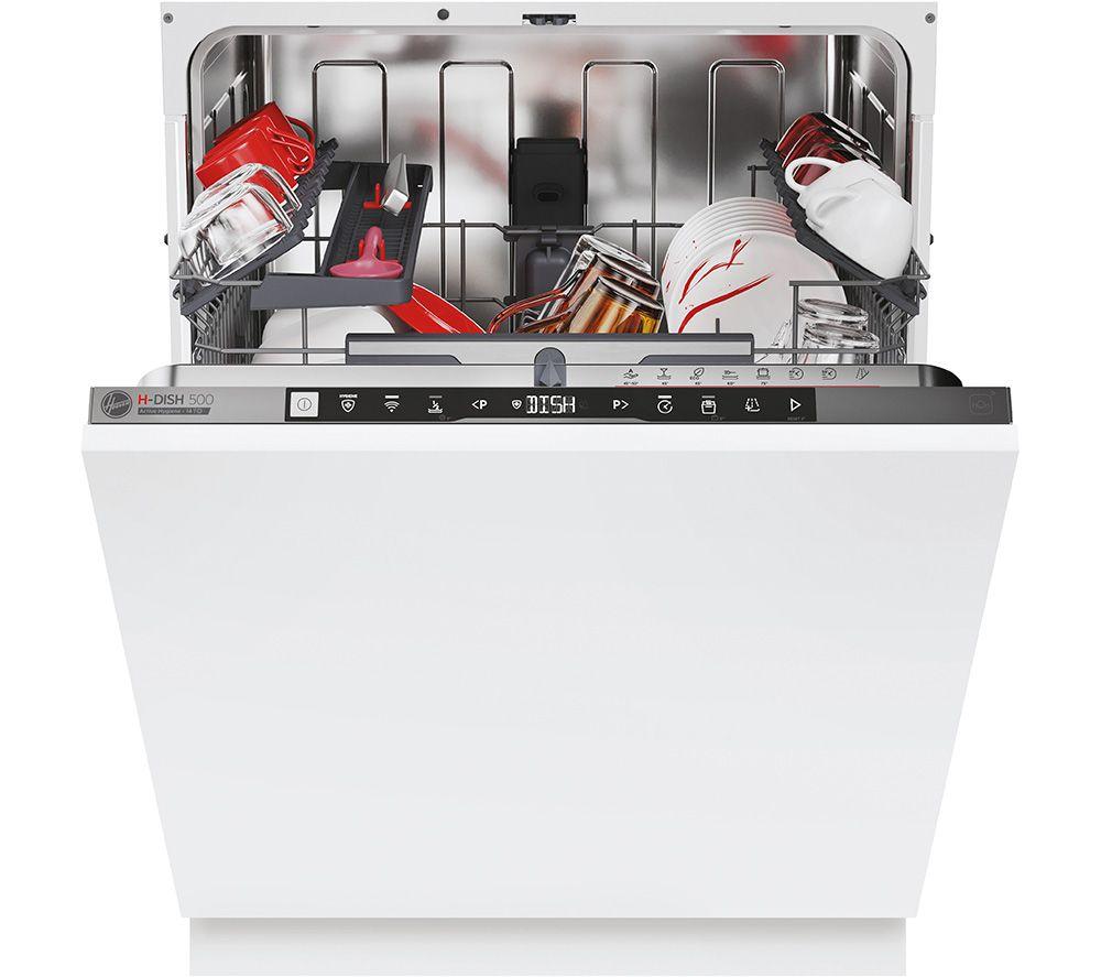 HOOVER HI4C6F0S-80 Full-size Fully Integrated WiFi-enabled Dishwasher