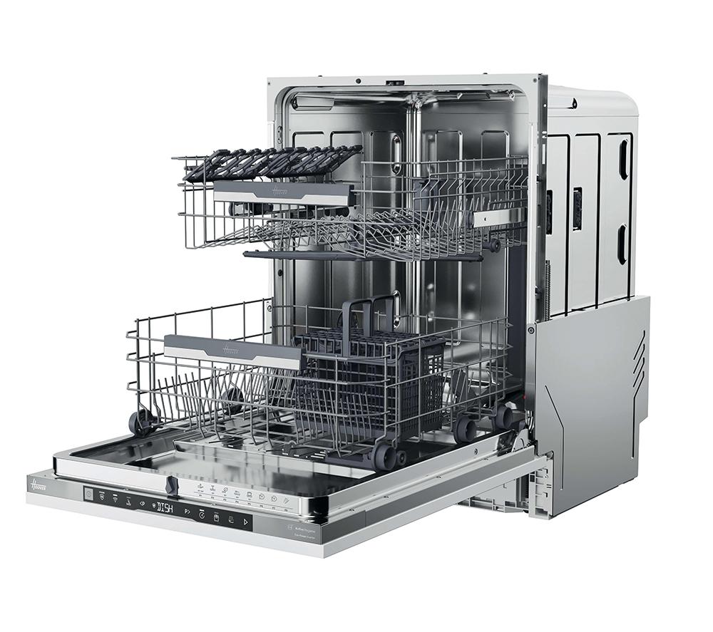 HOOVER HI4C6F0S-80 Full-size Fully Integrated WiFi-enabled Dishwasher image number 5 of 15