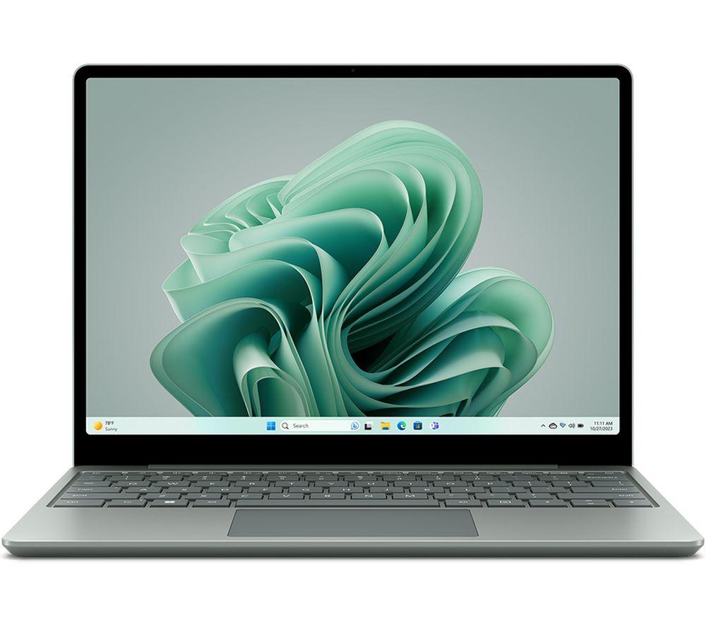 MICROSOFT 12.4" Surface Laptop Go 3 - Intel®Core i5, 256 GB SSD, Sage, Green