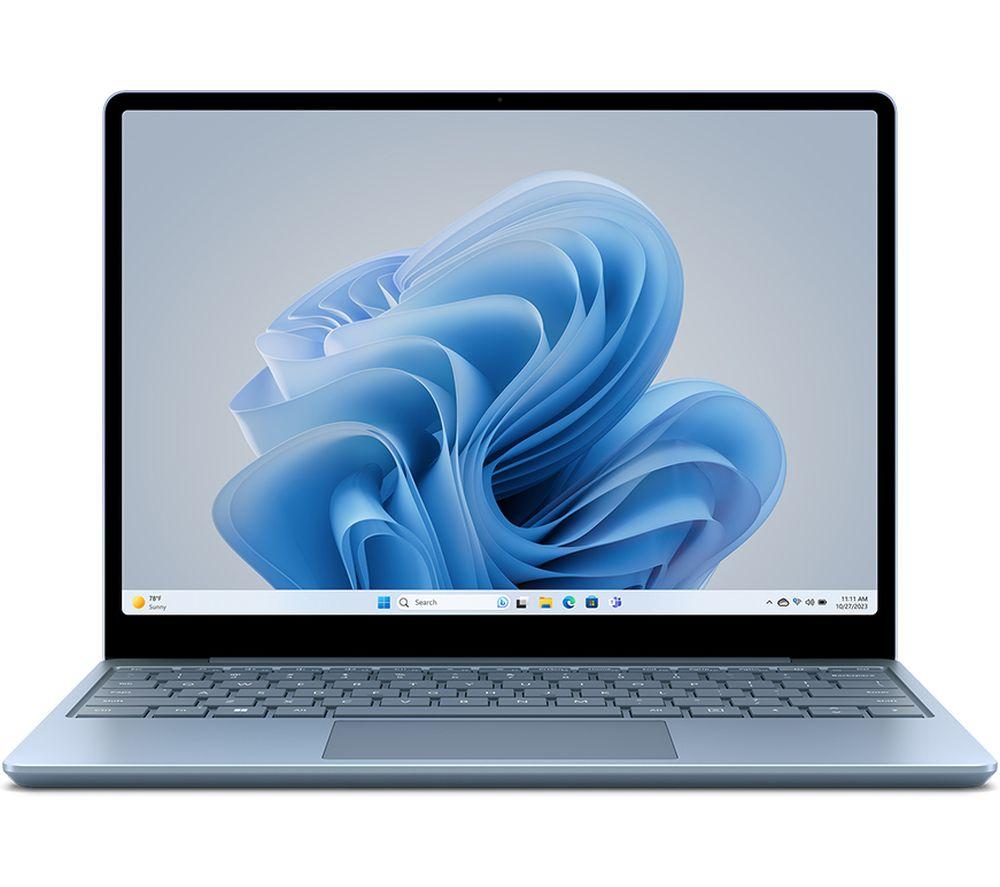 MICROSOFT 12.4" Surface Laptop Go 3 - Intel®Core i5, 256 GB SSD, Ice Blue, Blue