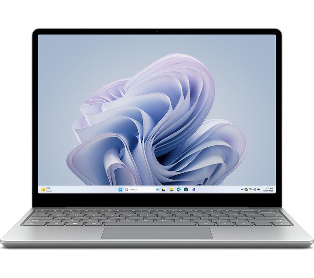 MICROSOFT 12.4" Surface Laptop Go 3 - Intel Core i5, 256 GB SSD, Platinum