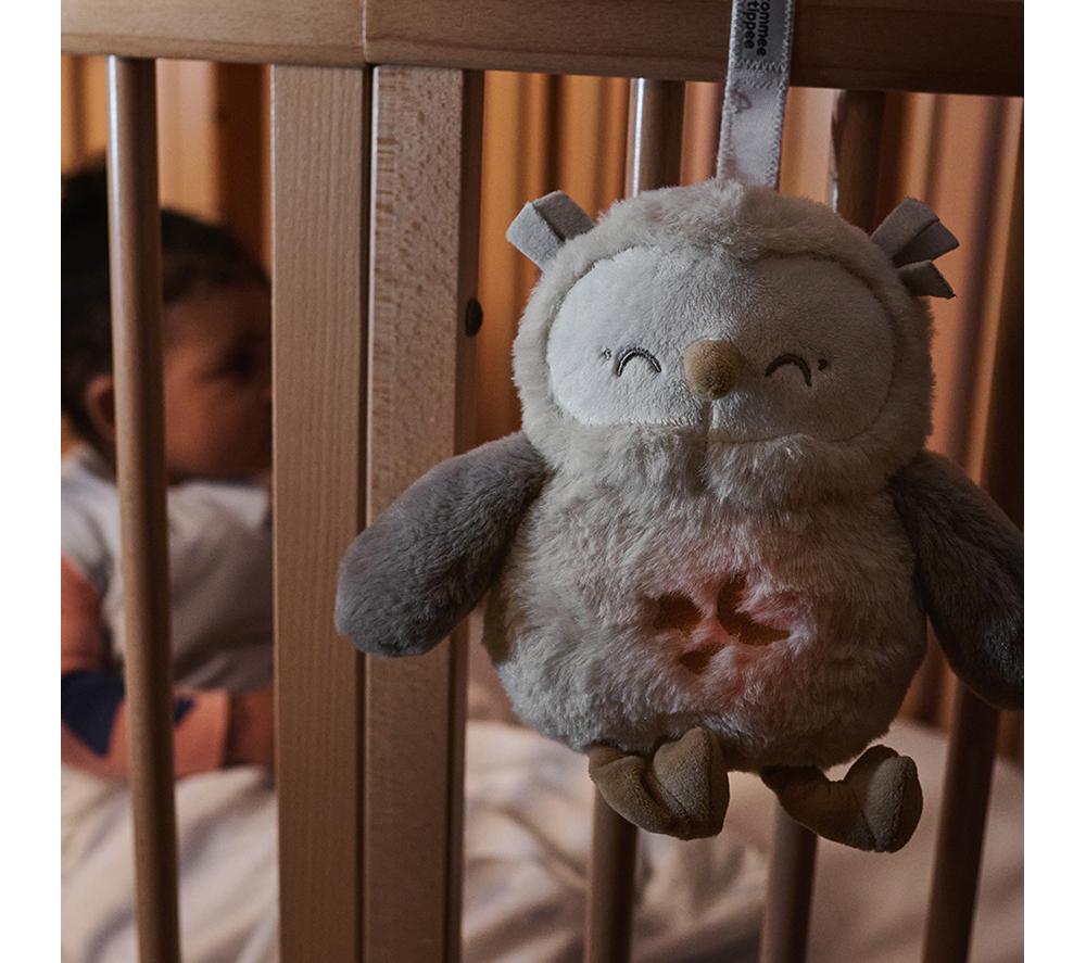 TOMMEE TIPPEE Grofriend Ollie the Owl Light & Sound Baby Sleep Aid - Multicolour image number 2 of 6