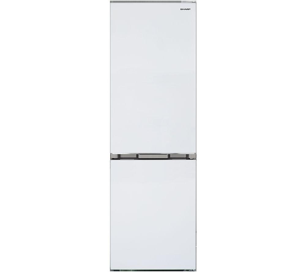 SHARP SJ-FBA09DMXWE-EN 60/40 Fridge Freezer - White, White