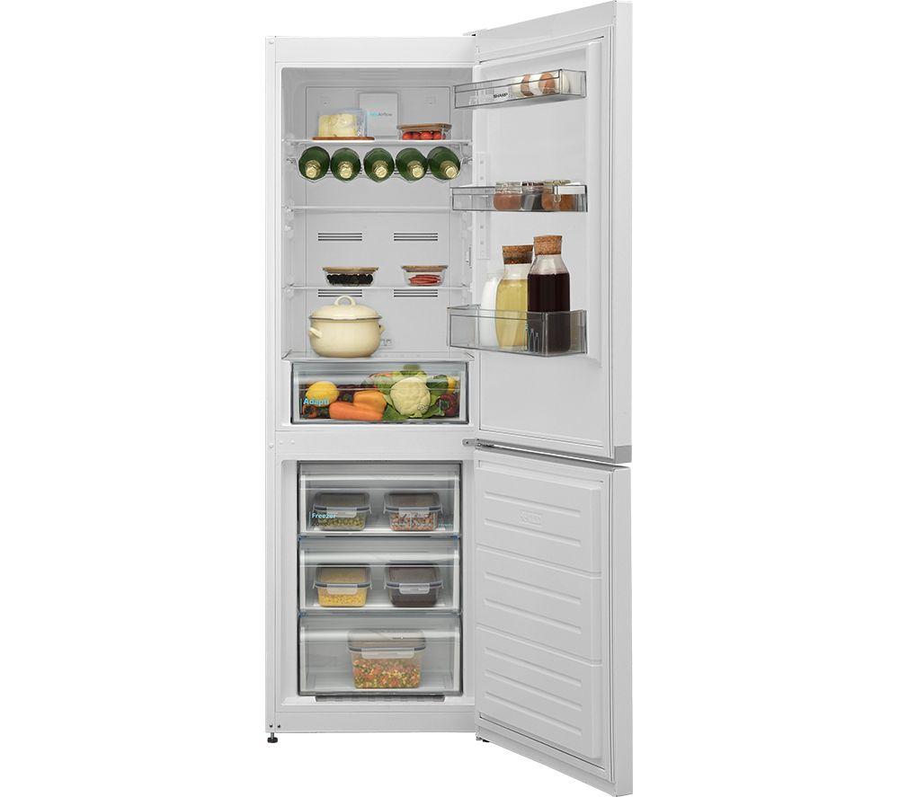 SHARP SJ-FBA09DMXWE-EN 60/40 Fridge Freezer - White image number 3 of 9