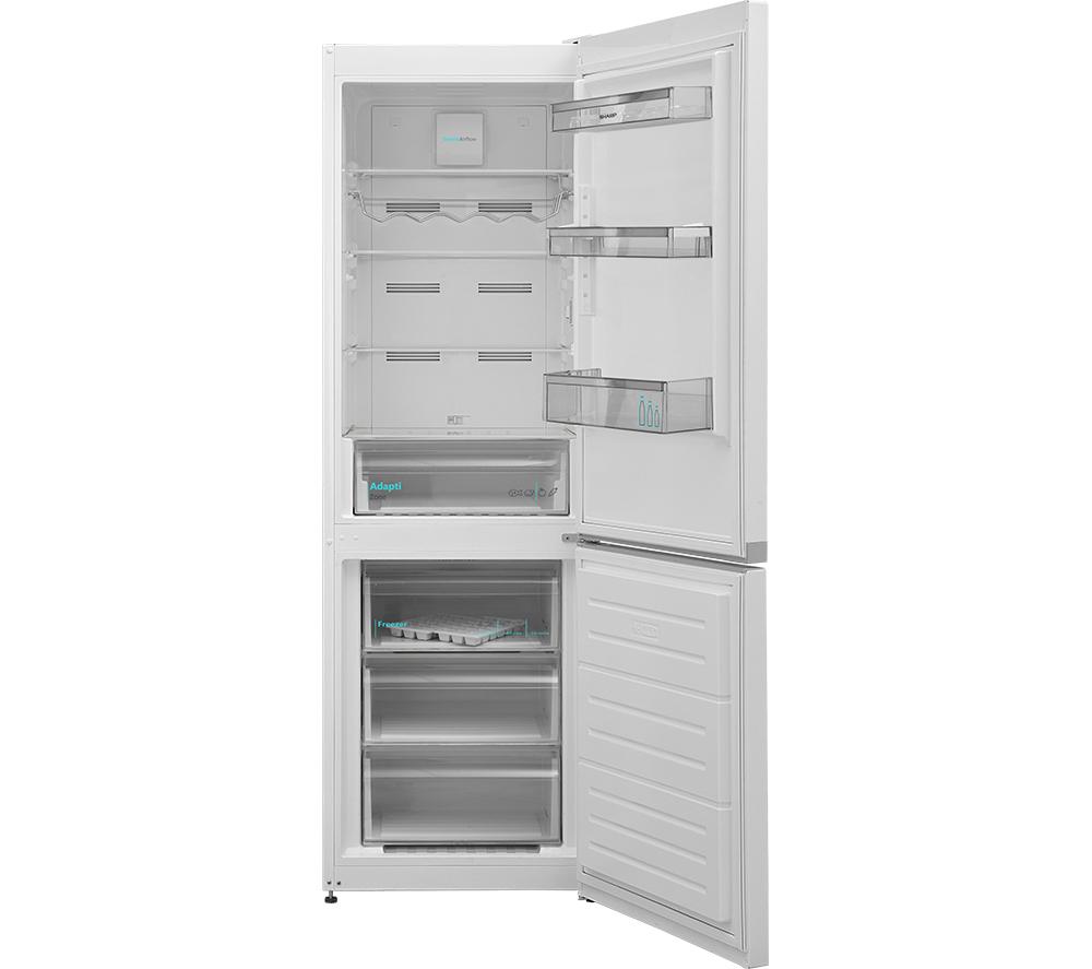 SHARP SJ-FBA09DMXWE-EN 60/40 Fridge Freezer - White image number 4 of 9