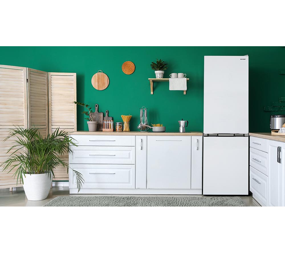 SHARP SJ-FBA09DMXWE-EN 60/40 Fridge Freezer - White image number 8 of 9