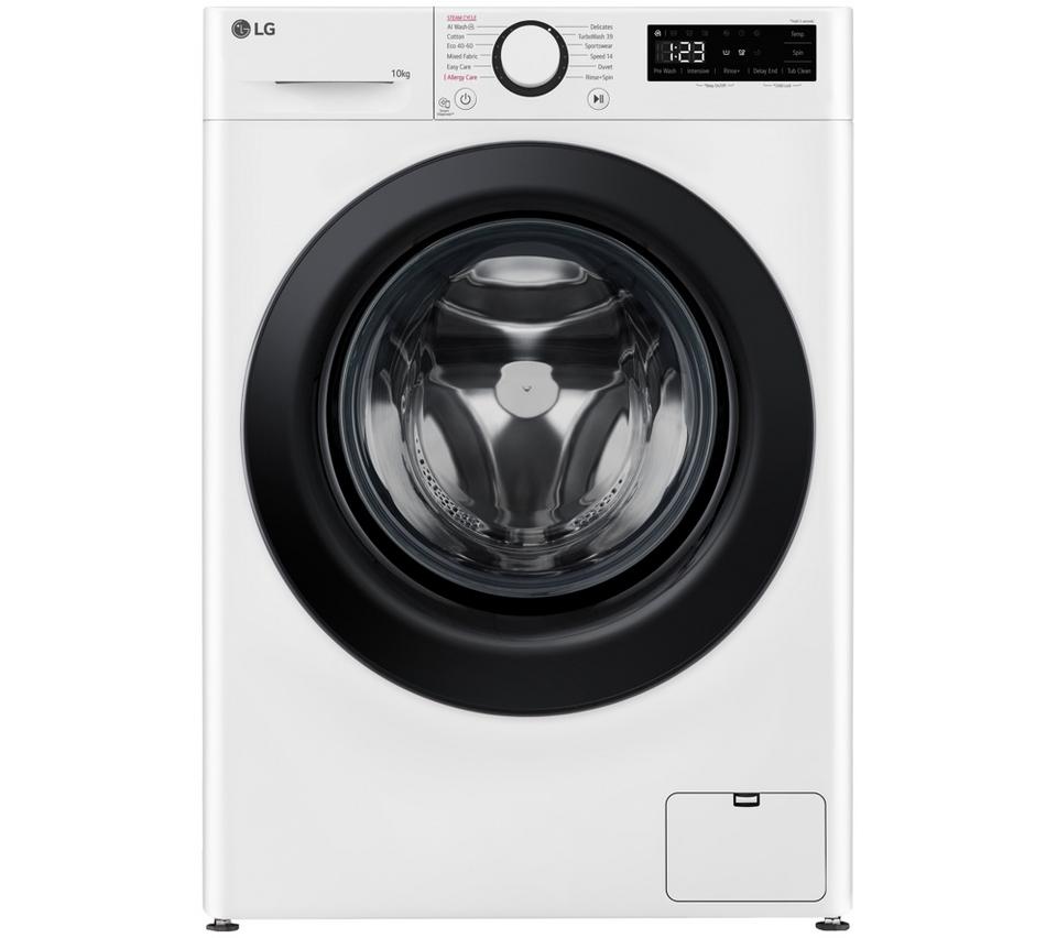 LG Series 4 AI Direct Drive F4C510WBTN1 10 kg 1400 Spin Washing Machine - White