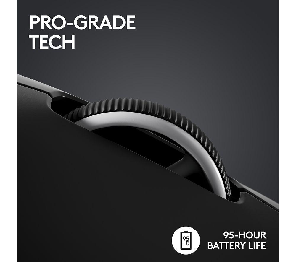 LOGITECH PRO X Superlight 2 Wireless Optical Gaming Mouse - Black image number 9 of 22