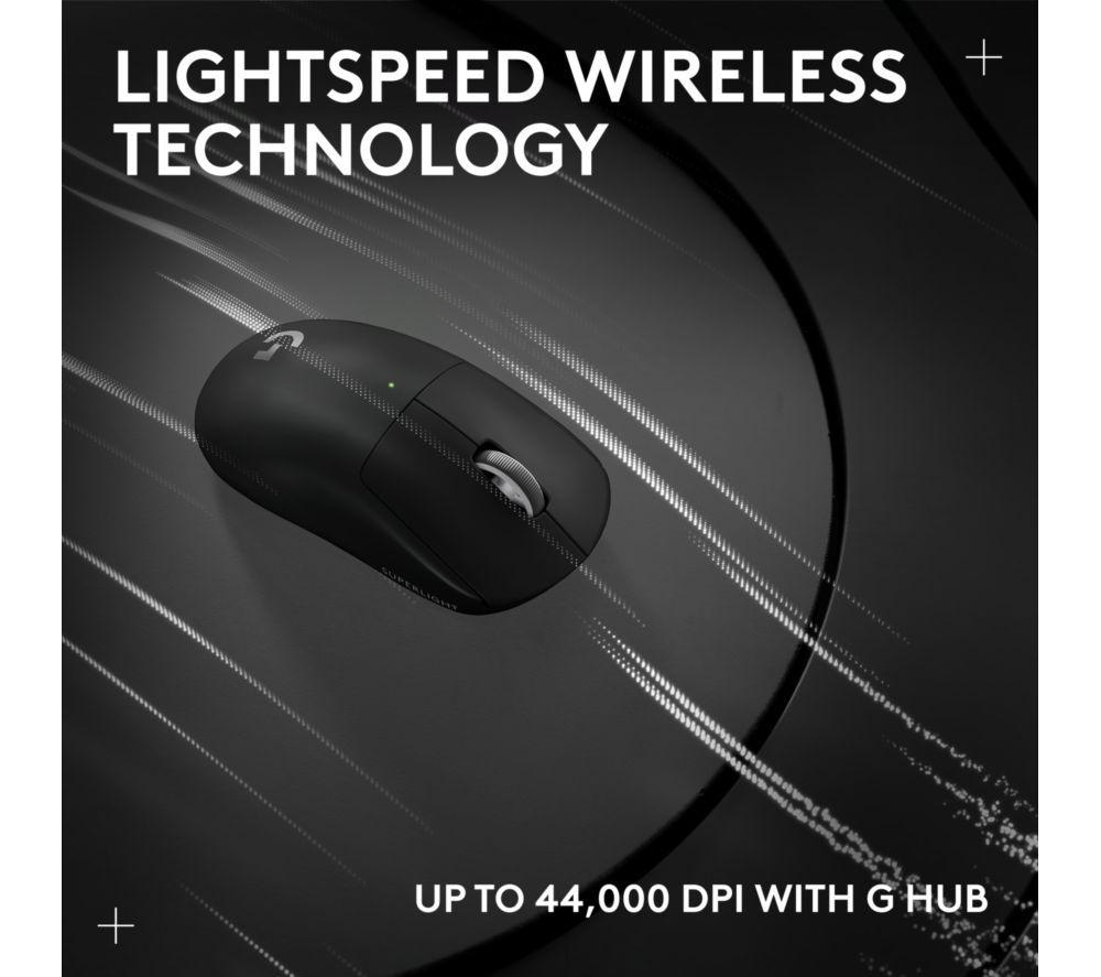 LOGITECH PRO X Superlight 2 Wireless Optical Gaming Mouse - Black image number 18 of 22