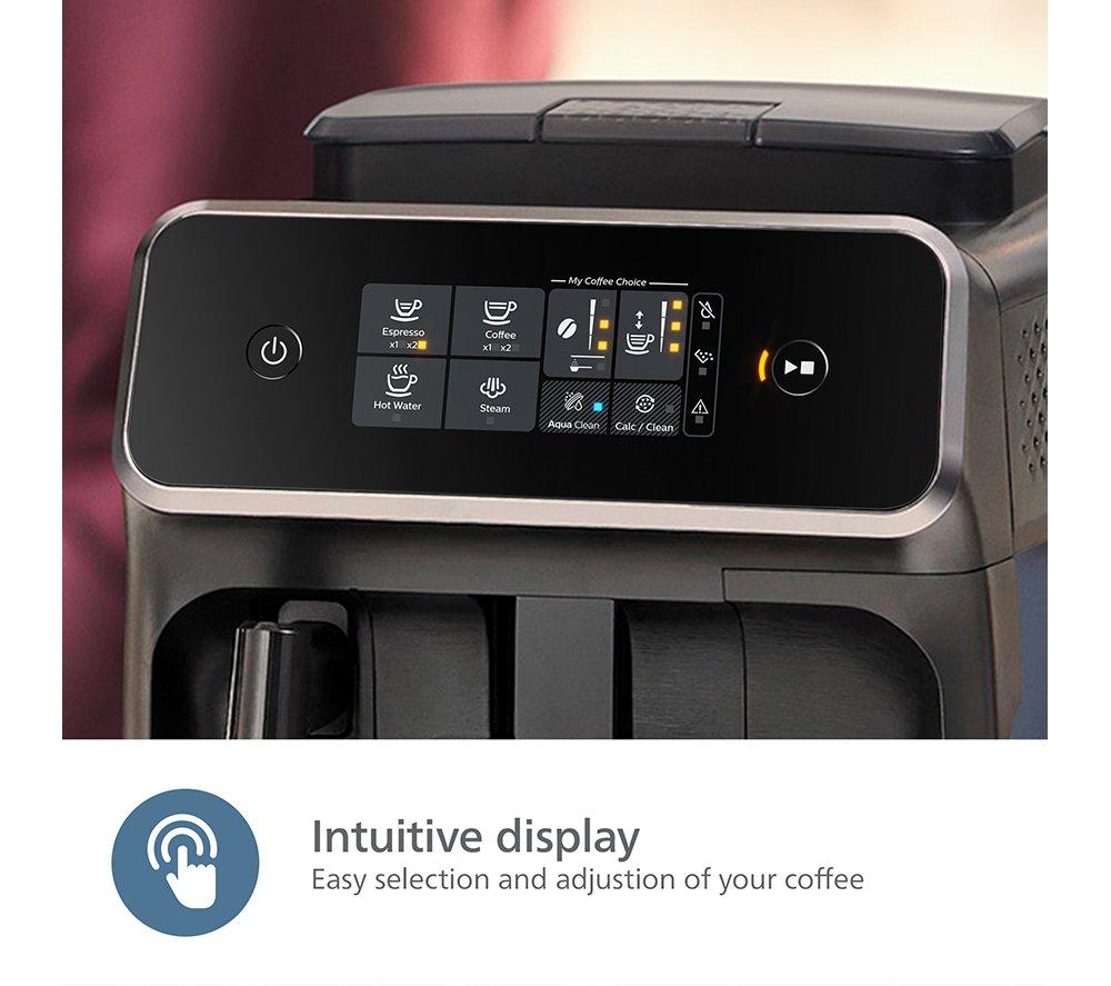 PHILIPS Series 2200 EP2220/10 Bean to Cup Coffee Machine - Black image number 6 of 12