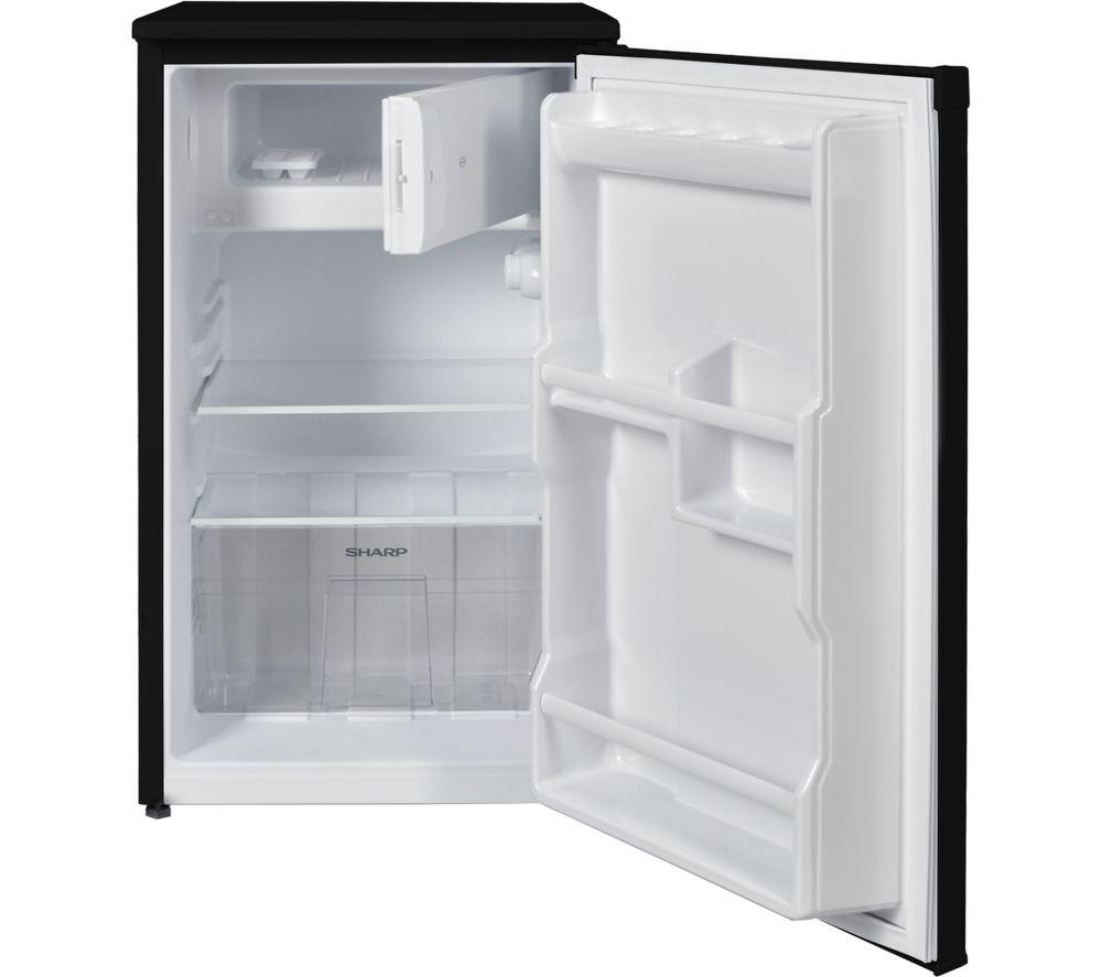 SHARP SJ-UE080M4B-EN Undercounter Fridge - Black