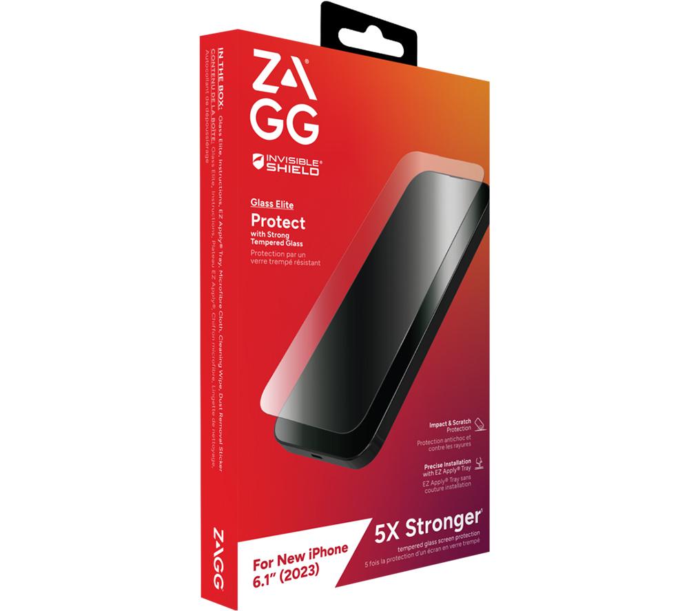 Buy ZAGG InvisibleShield Glass XTR3 iPhone 15 Screen Protector Currys