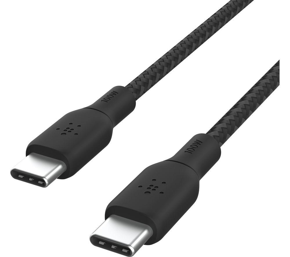 BELKIN Braided USB Type-C Cable - 2 m, Black image number 5 of 5
