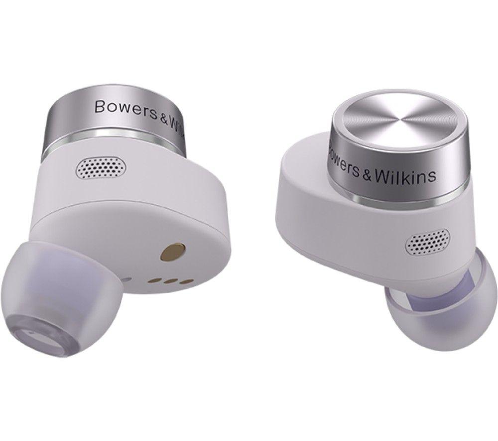 BOWERS&WILKINS Pi5 S2 Wireless Bluetooth Noise-Cancelling Earbuds - Spring Lilac, Purple