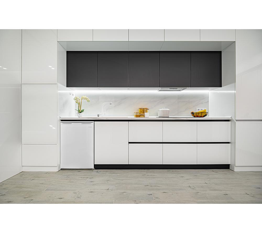 SHARP SJ-UE121M4W-EN Undercounter Fridge - White image number 6 of 7