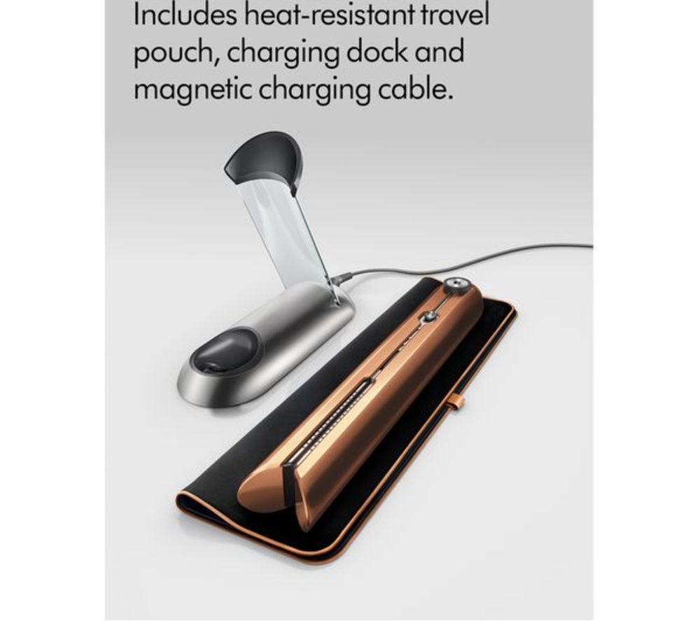 DYSON Corrale Hair Straightener - Bright Copper & Bright Nickel image number 4 of 6